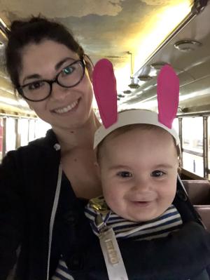 Tyren with bunny Mark!