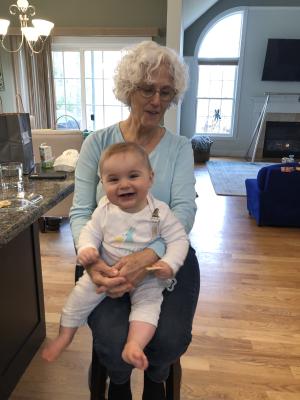 Mark is super happy to see Renie