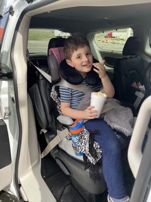 Max is ready for the road to the national parks