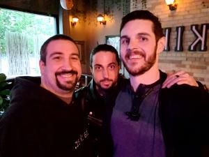 Paul with good friends Matt and Pablo in Salt Lake City