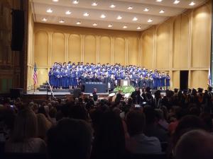 Caroline's graduating class