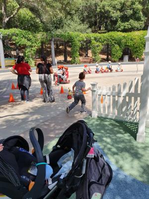 Max running around at the Kidspace Children's Museum