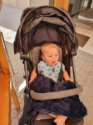 Mark was also hot. Did I mention how hot it was?