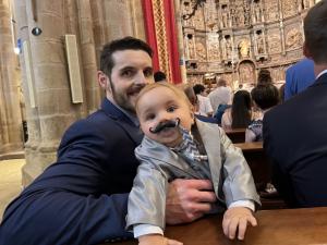 Paul and Mark at the ceremony