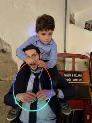 Paul and Max dancing at the reception (it was ~1AM at this point)