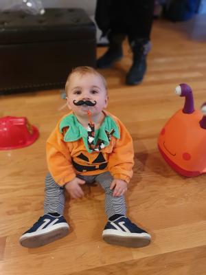 Mark-o-Lantern with a mustache!