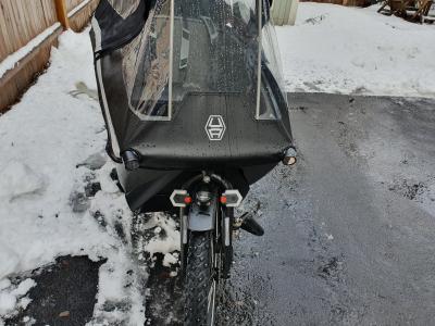 The blinkers on the Urban Arrow